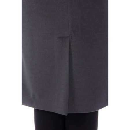 Female coat, size 52, gray color-9