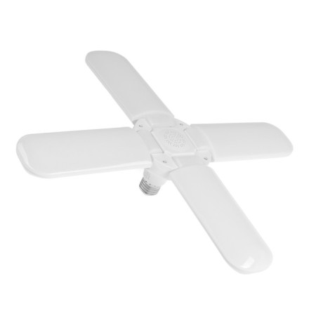 LED phytolamp, E27, 32 W, IP 20, 220 V, four -petal, folding, multi -pointral 7-2