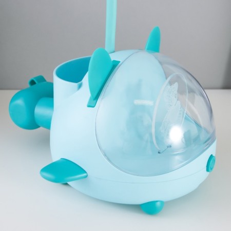 Board Lamp "Cute Bear" LED 3.5W USB AKB Blue 12x15x32 cm Risalux-10