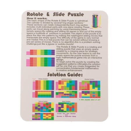 Puzzle "Puzzle", 9 x 4 cm, Mix colors-4