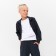 Children's costume (sweatshirt, trousers) minku color graphite, height 140 cm