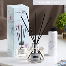 Diffusor aromatic Reni Home, 100 ml, orange and cinnamon