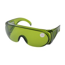 Glasses protective tundra, green, open type, shockproof material