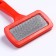Pucrheck "Simple" with drops, with a plastic handle of 9.2 x 13.2 cm, red