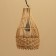 Lamp ceiling from the rattan "Indan" 1x120W, E27, 18x18x35 cm