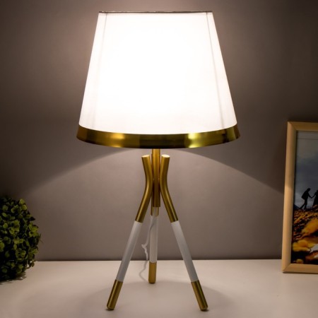 Venice table lamp E27 40W white-gold 28x28x50 cm Risalux-2