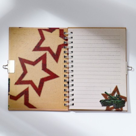 Set "Happy holiday!", Notepad A6 50 l, write a pen with light-3