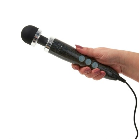 Vibration massager doxy die Cast 3, 28 cm, black-2