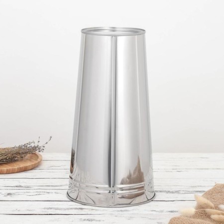 Vazon without pens, 9 l, h = 39 cm, stainless steel, GOST-7