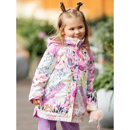 Park jacket for girls, height 92 cm-1