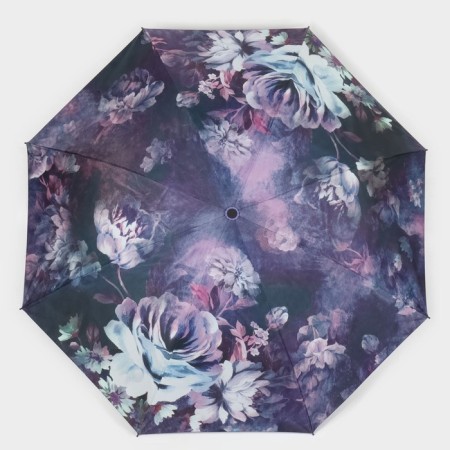 Mechanical umbrella “Air Peonies”, Eponge, 4 additions, 8 spokes, r = 48 cm, color mix-12