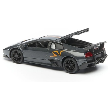 BBURAGO MURCIELAGO LP 670-4 SV China Limited Edition, Die-Cast, 1:32, Gray Color.-5