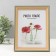 Photo frame plastic 15x20 cm "Tree with golden border" 17.6x22.6 cm