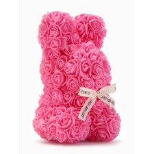 Bunny of pink soap roses