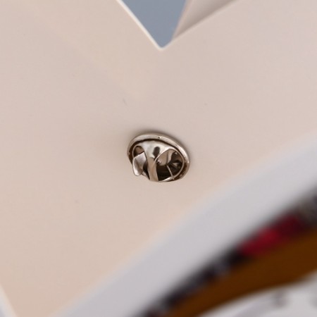 Carriage for flowers embossing white, moisture -resistant, 21.5x19cm 350g-5