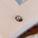 Carriage for flowers embossing white, moisture -resistant, 21.5x19cm 350g