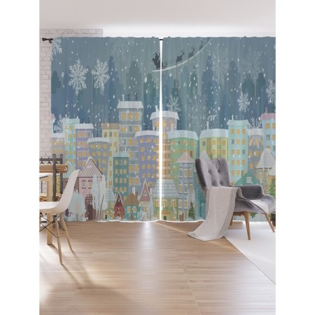 Photostes "New Year's Eve", Oxford, size 170x265 cm, 2 pcs