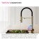 IDDIS ACE kitchen mixer, with filter and flexible pour, color matte gold