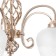 Ebby chandelier 5x60W E27 gold 46x46x88 (48) cm