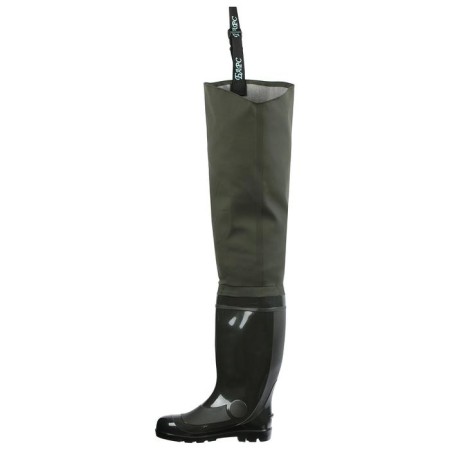 Swamp boots "leopard", PVC boots, size 40, olive color, SB-2