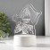 Lamp "The Future will" Led RGB from the Risalux network