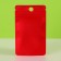 SIP-LOK package with a window, with euroslot, red, 7.5 x 13 cm