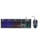 Keyboard + mouse oller 500GMK Claw: Gray/Black Mouse: Black/Gray USB Multimedia Led (1546 106689