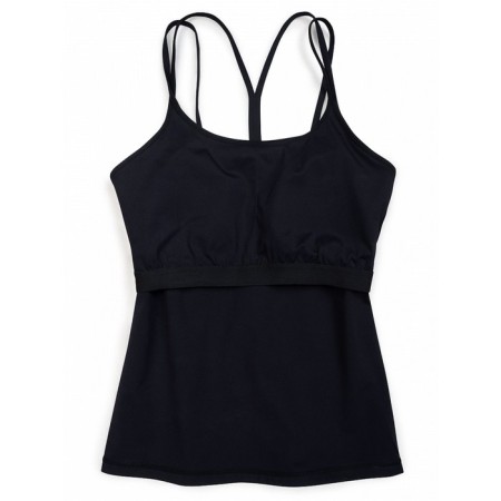 Sports female T -shirt, size XS, black color-4