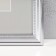 Photo frame Plastic "Gala" 30x40 cm, silver (plastic screen)