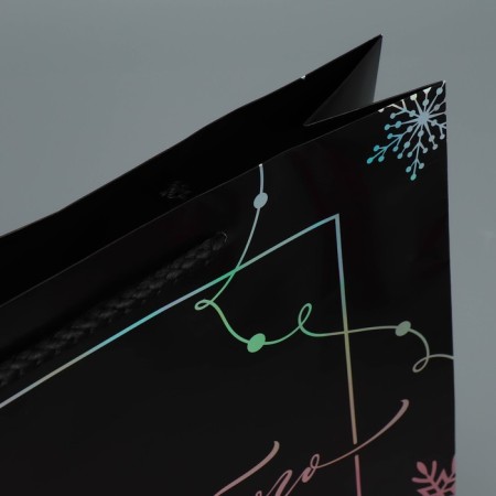 Package Holographic Vertical “Magic”, 26 x 32 x 9 cm, New Year-6