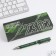 Gift handle in the case to the leatherette "23.02", metal, blue paste, 1.0 mm