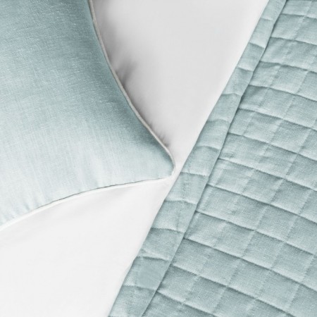 Konni set: cover 230 x 250 cm, pillowcase 45 x 45 cm - 2 pcs, color of blue-3