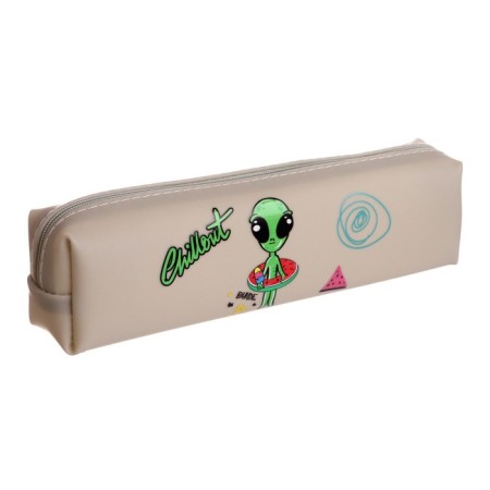 School Penal on the zipper "Alien", mix-6