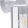 Sadovo-park lamp Feron PL201, IP44, E27, 60 W, 117x150x285 mm, white color