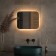 Mirror with Defesto LED lighting 15 W, 50x40 cm, IR - switch, warm white light