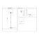 Floor lamp EVOLUCE. Sle107305-01. Noia. 1x40 W, E27, 32x32x148 cm, Nickel color