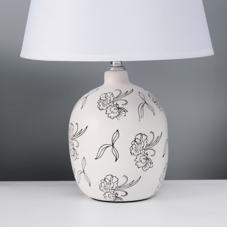 Board lamp "Fiori" E14 40VTBEL/Black 22.5x22.5x34.5 cm-2