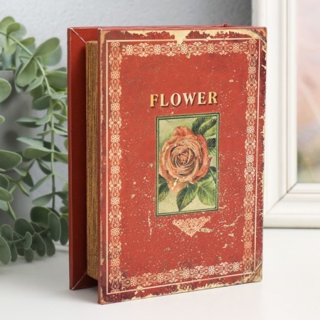 Broke Broke Wood, leatherette "Classic. Rose" 4x11x15 cm-1
