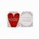 A set of 6 nameplate for gifts "New Year's mood", 6.5 x 5 cm, 6 pcs