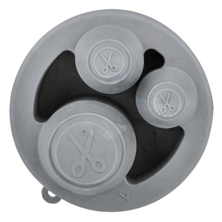 Drainage cuff Masterprof Isa. 131886, D = 50 x 5-18 mm, TEP, gray-3