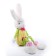 Soft toy "White Rabbit"
