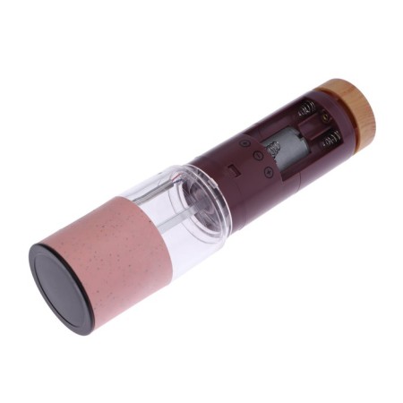 Electric mill Luazon Let- 003, plastic, from batteries, pink-6