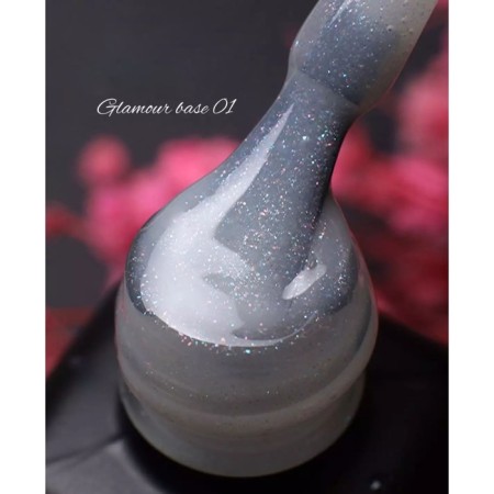 Camouflage base Serebro Glamor Base No. 01, 11 ml-1