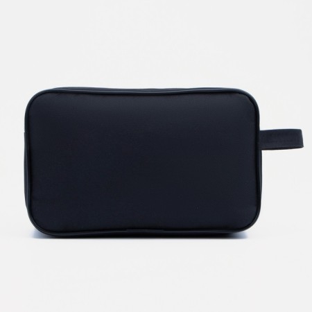 Lightning cosmetic bag, external pocket, black color-1