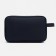 Lightning cosmetic bag, external pocket, black color