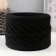 Knitted yarn, width 7-9 mm, 100m/295 gr ± 10% (47 - black)