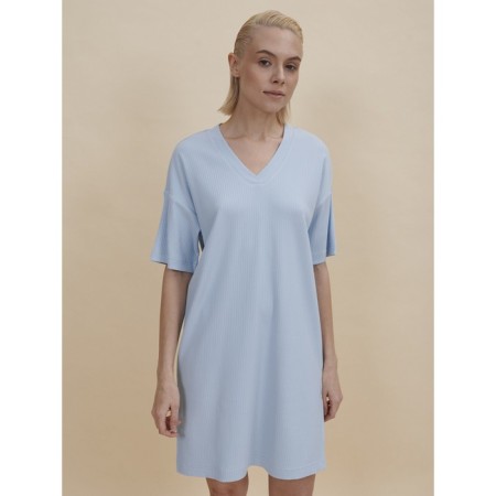 Female dress, size m, blue color