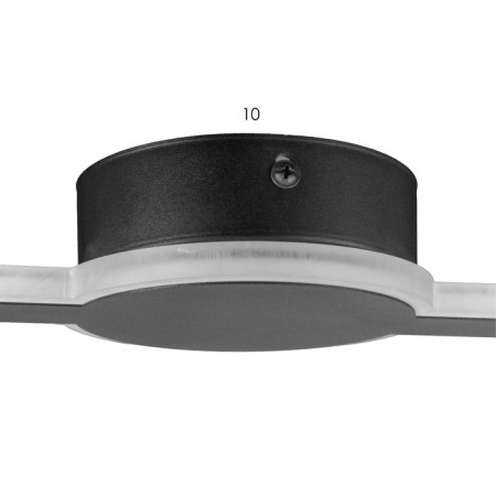 Sconces 2489/1 LED 12W 4000k black-5