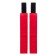 Anonymo handcuffs, velor, 24 cm, red color