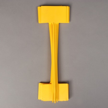 Garden signs for marking, 34 cm, set 10 pcs., Plastic, color mix, Greengo-12